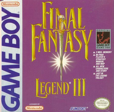 Game cover: Final Fantasy Legend III