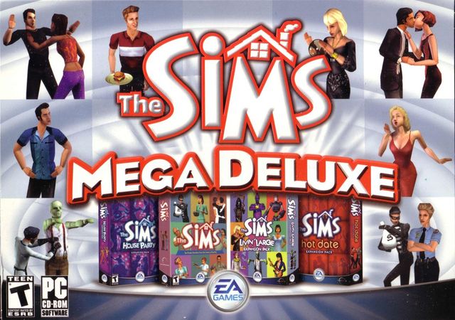 Game cover: The Sims: Mega Deluxe