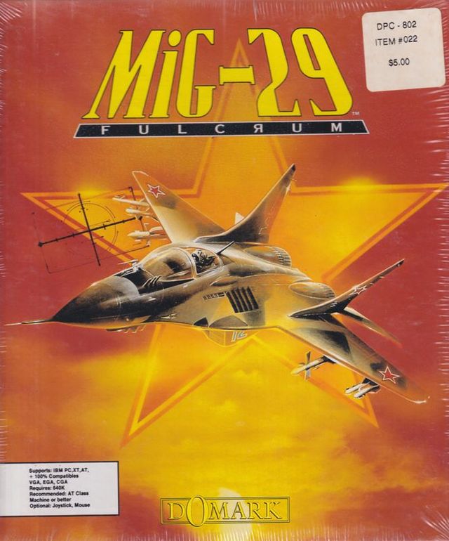 Game cover: MiG-29 Fulcrum