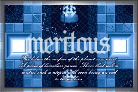 Game cover: Meritous