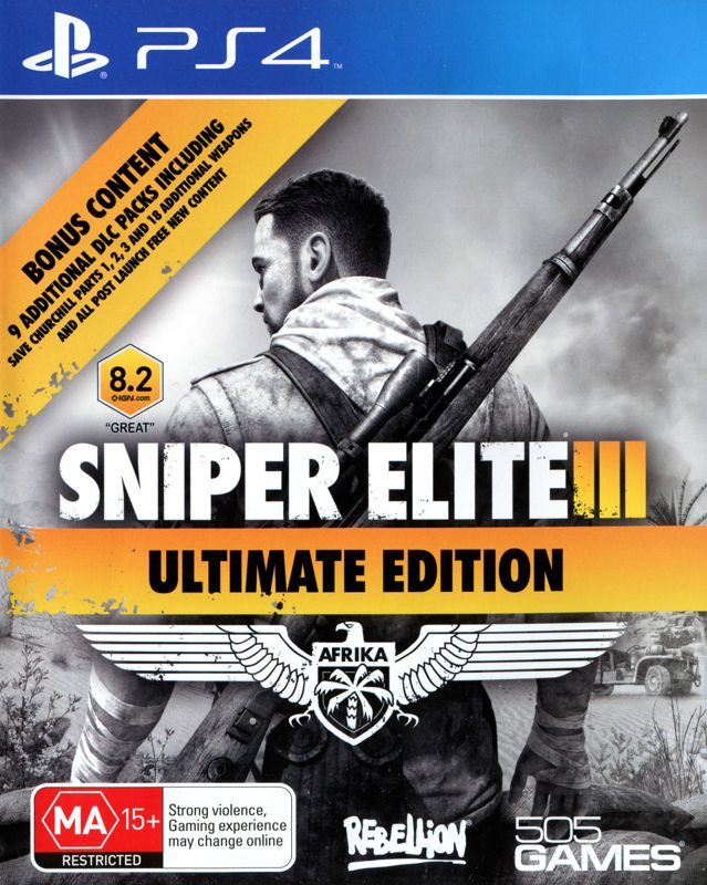 Game cover: Sniper Elite III: Afrika - Ultimate Edition