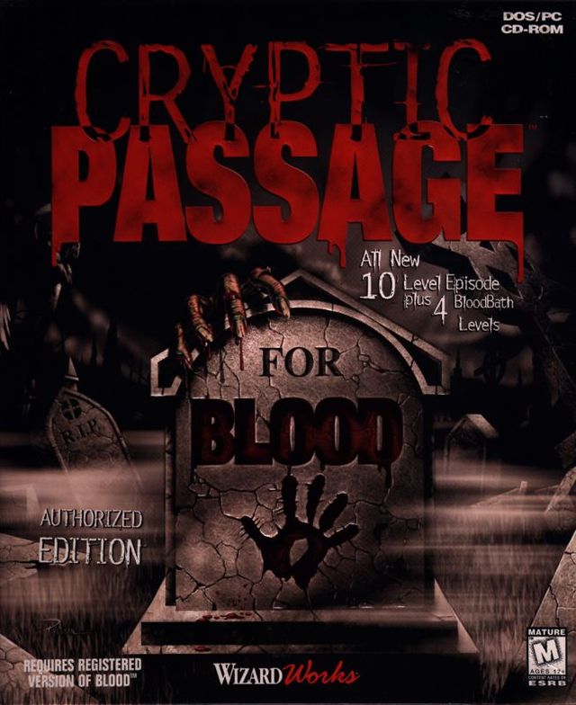 Game cover: Cryptic Passage for Blood