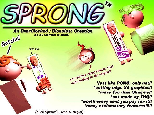 Game cover: Sprong!
