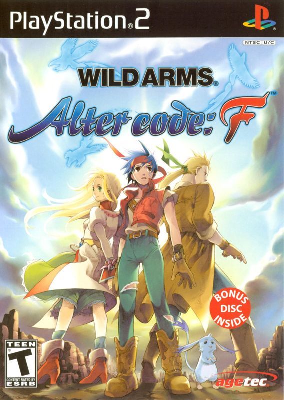 Game cover: Wild Arms Alter Code: F