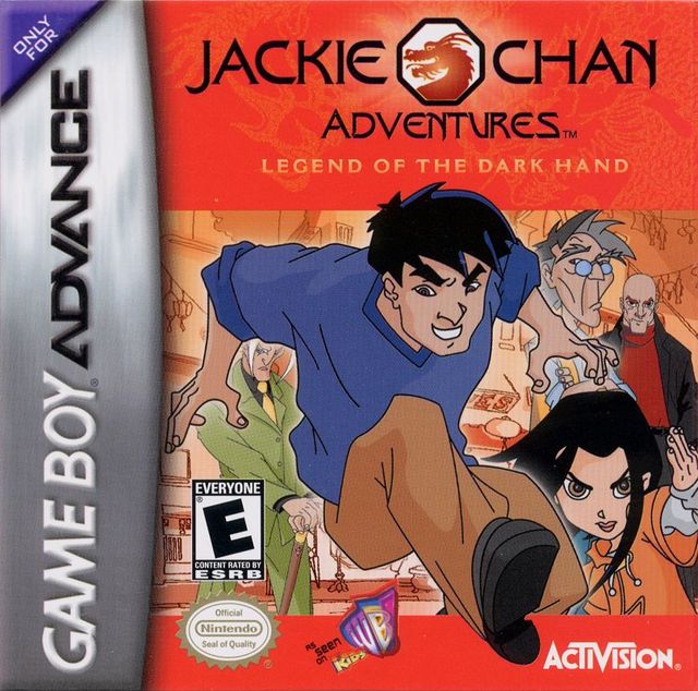 Game cover: Jackie Chan Adventures: Legend of the Dark Hand