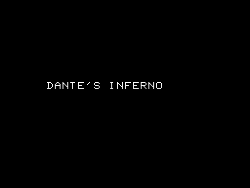 Game cover: Dante's Inferno
