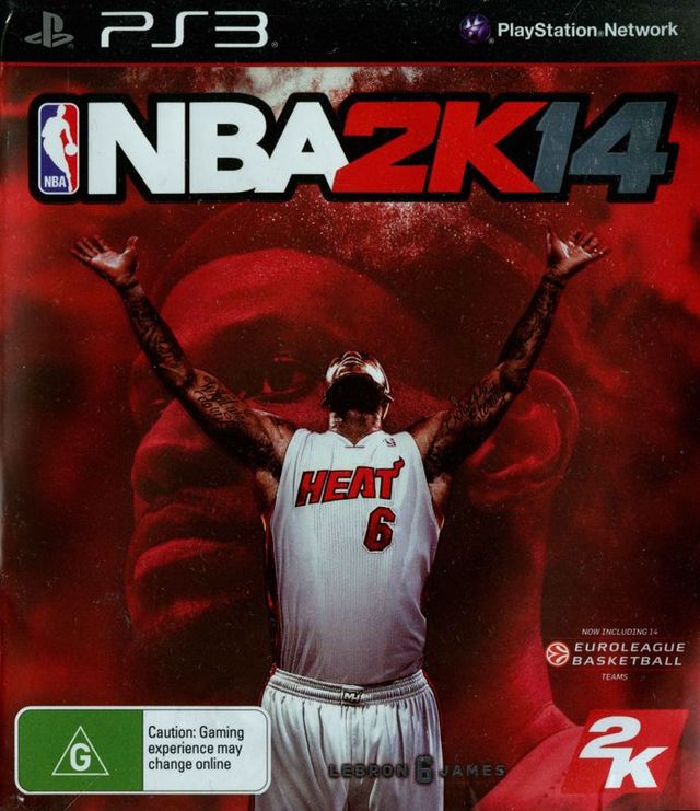 Game cover: NBA 2K14