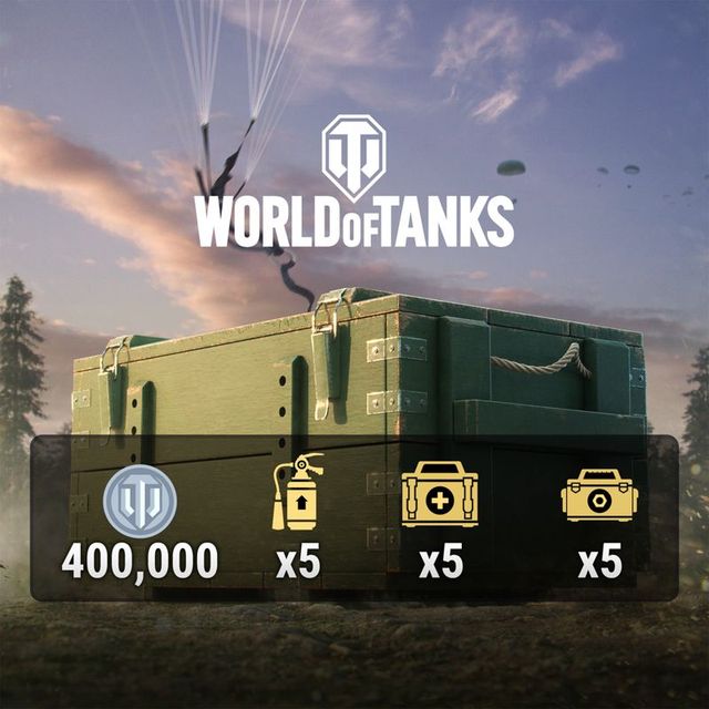 Game cover: World of Tanks: PS Plus Supply Drop