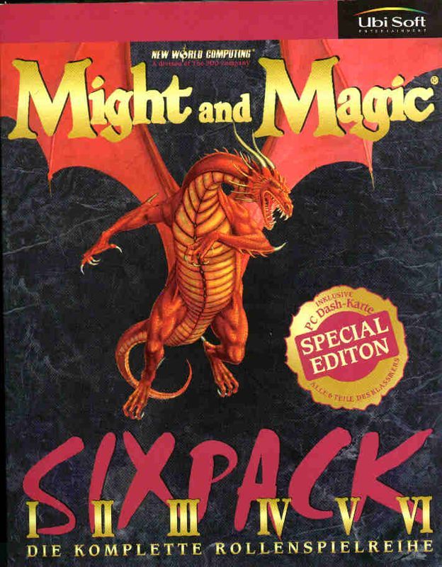 Game cover: Might and Magic Sixpack
