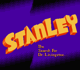 Game cover: Stanley: The Search for Dr. Livingston
