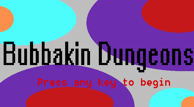Game cover: Bubbakin Dungeons
