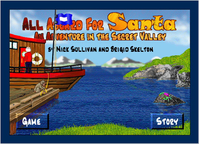 Game cover: All Aboard for Santa