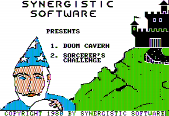 Game cover: Doom Cavern / Sorcerer's Challenge