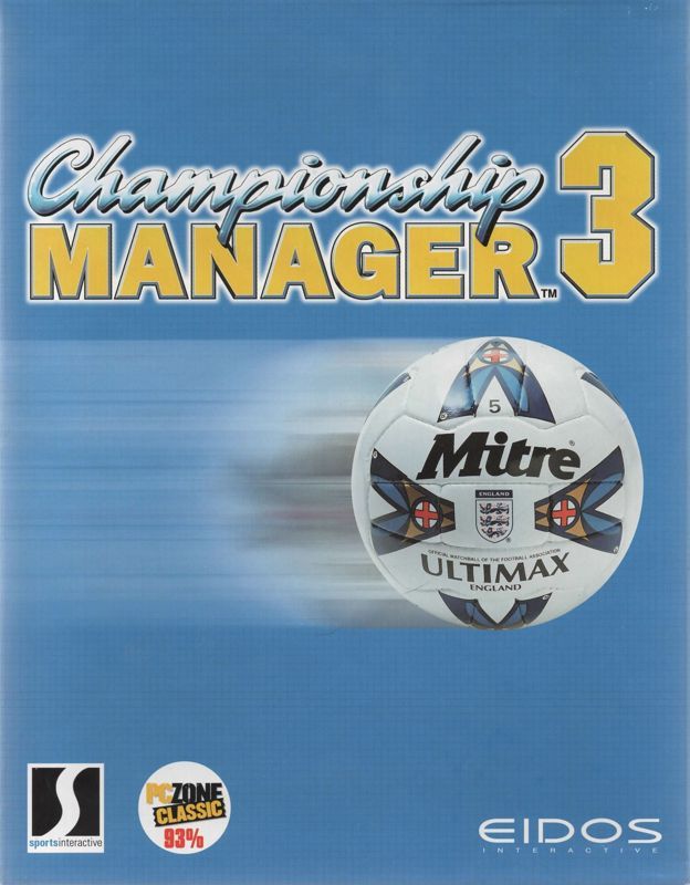 Game cover: Championship Manager 3