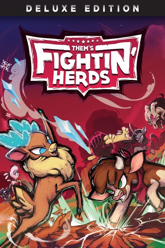 Game cover: Them's Fightin' Herds (Deluxe Edition)