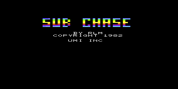 Game cover: Sub Chase