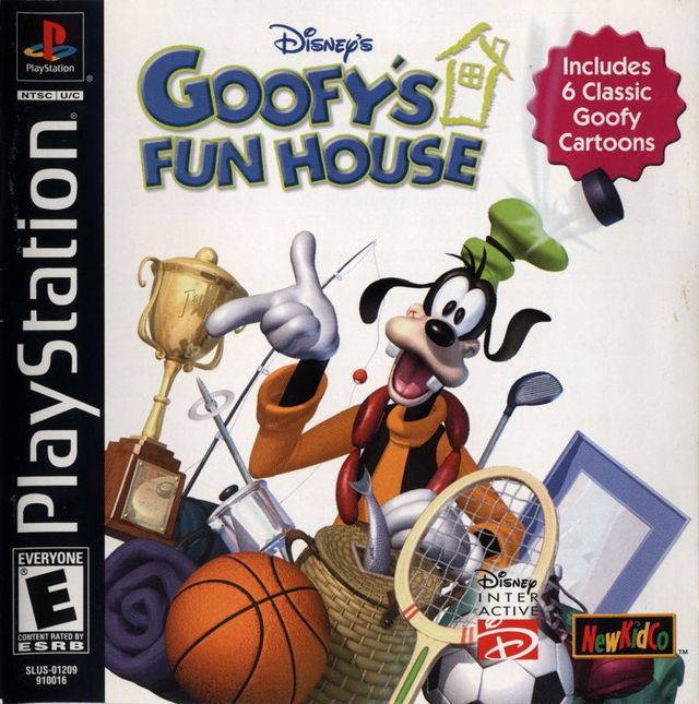 Game cover: Disney's Goofy's Fun House