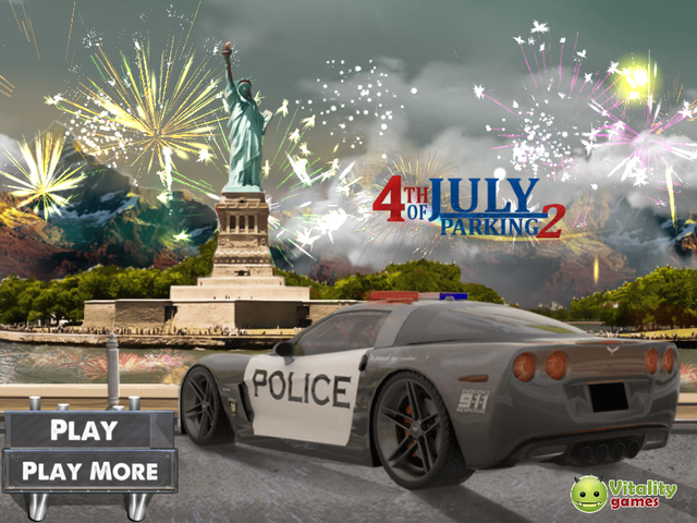 Game cover: 4th of July Parking 2
