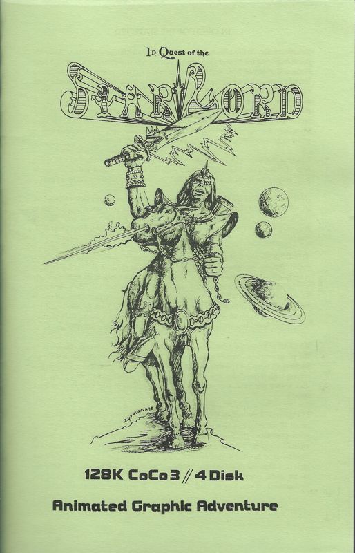 Game cover: In Quest of the Star Lord