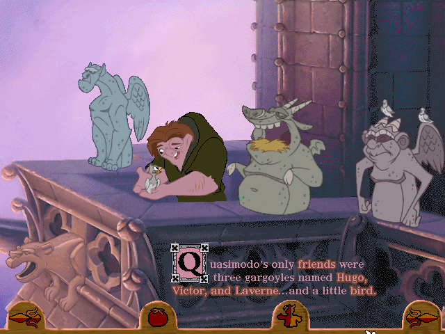 Game cover: Disney's Animated Storybook: The Hunchback of Notre Dame