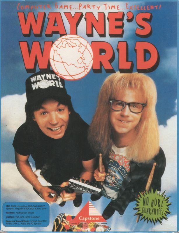 Game cover: Wayne's World