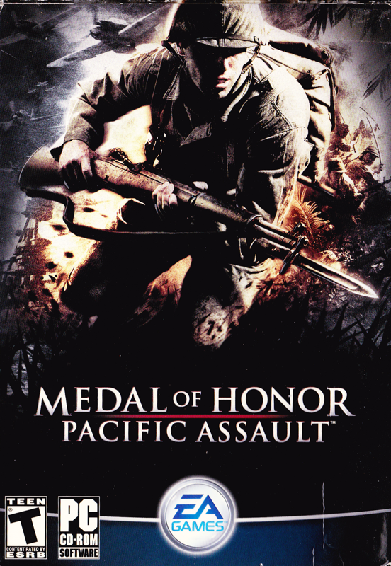 Game cover: Medal of Honor: Pacific Assault
