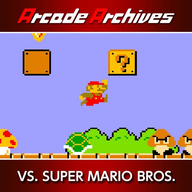 Game cover: VS. Super Mario Bros.