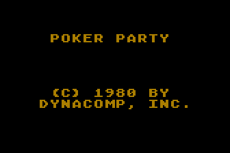 Game cover: Poker Party