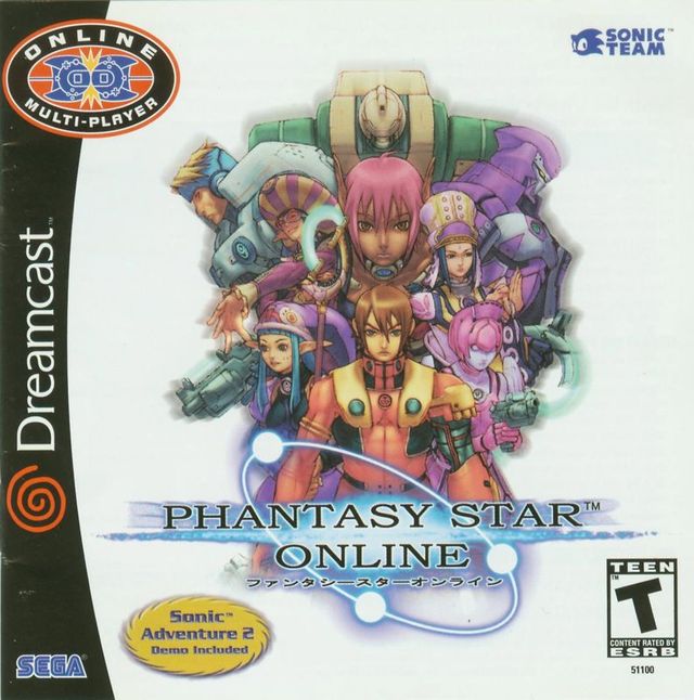 Game cover: Phantasy Star Online
