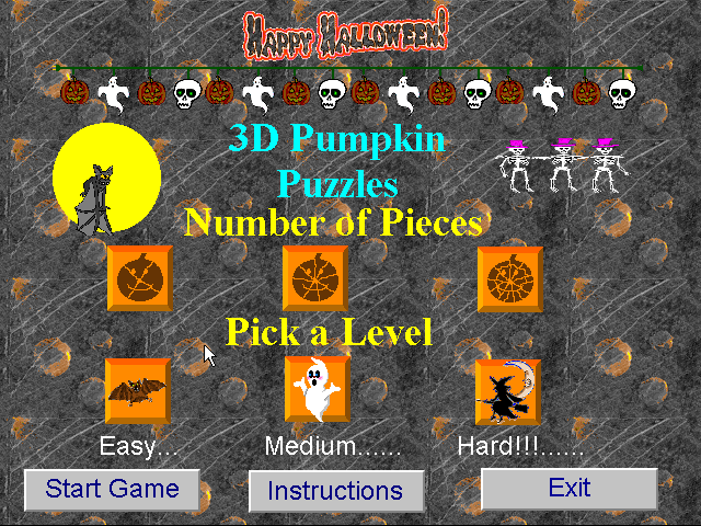 Game cover: 3D Pumpkin Puzzles
