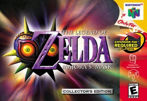 Game cover: The Legend of Zelda: Majora's Mask