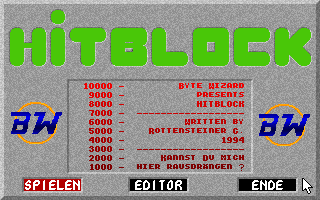 Game cover: HitBlock