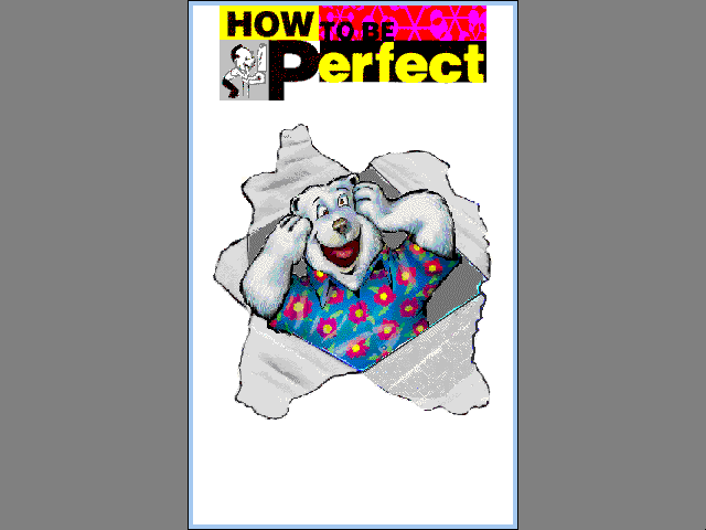 Game cover: How to be Perfect