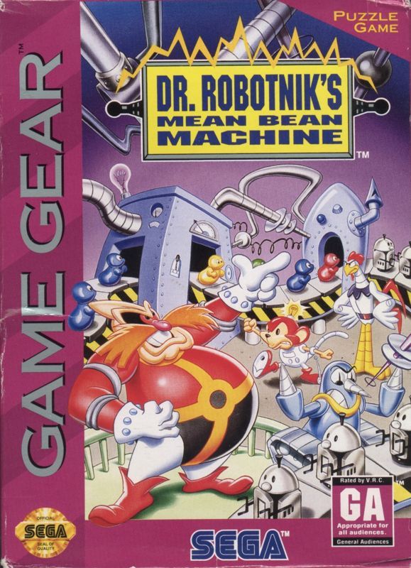 Game cover: Dr. Robotnik's Mean Bean Machine