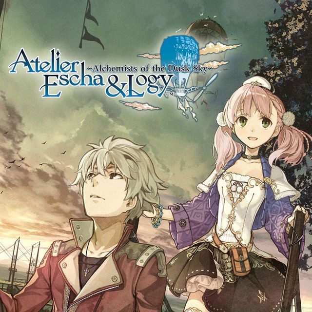Game cover: Atelier Escha & Logy: Alchemists of the Dusk Sky