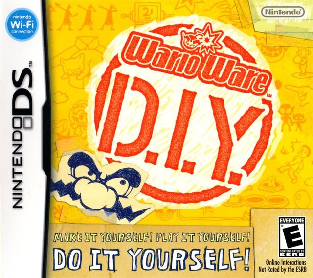 Game cover: WarioWare: D.I.Y.