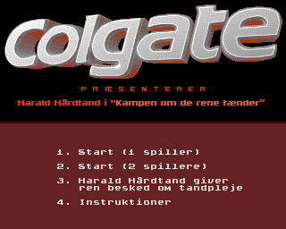 Game cover: Harald Hårdtand: Kampen om de rene tænder