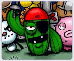 Game cover: Cactus Bruce and the Corporate Monkeys