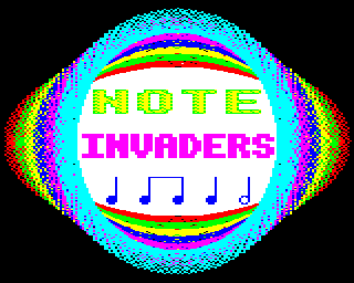 Game cover: Note Invaders