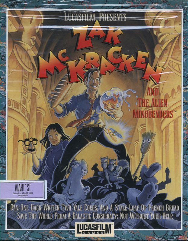 Game cover: Zak McKracken and the Alien Mindbenders