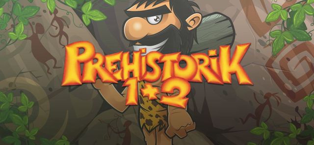 Game cover: Prehistorik 1+2