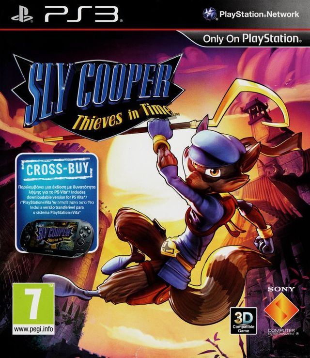 Game cover: Sly Cooper: Thieves in Time