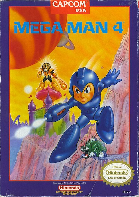 Game cover: Mega Man 4