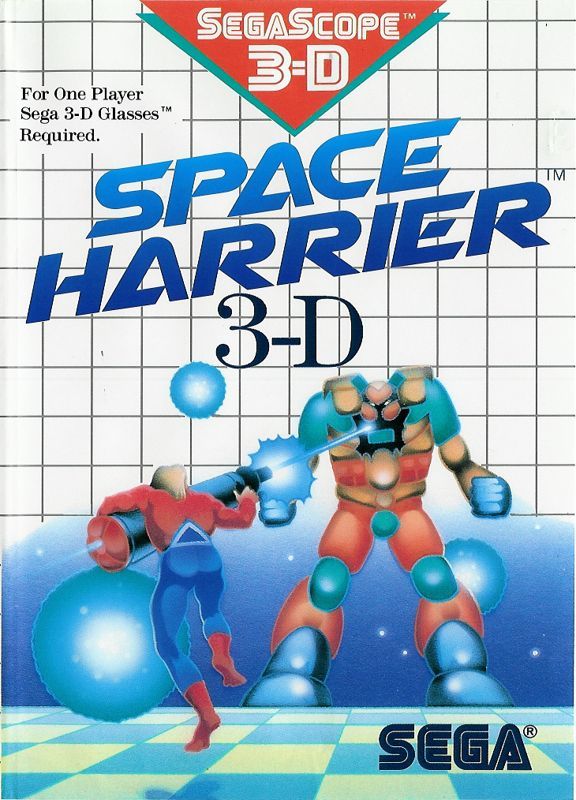 Game cover: Space Harrier 3-D