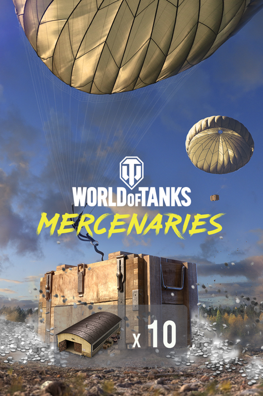 Game cover: World of Tanks: Mercenaries - Garage Prep