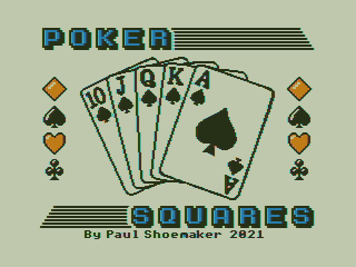 Game cover: Poker Squares