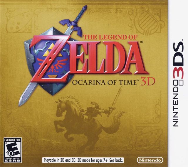 Game cover: The Legend of Zelda: Ocarina of Time 3D