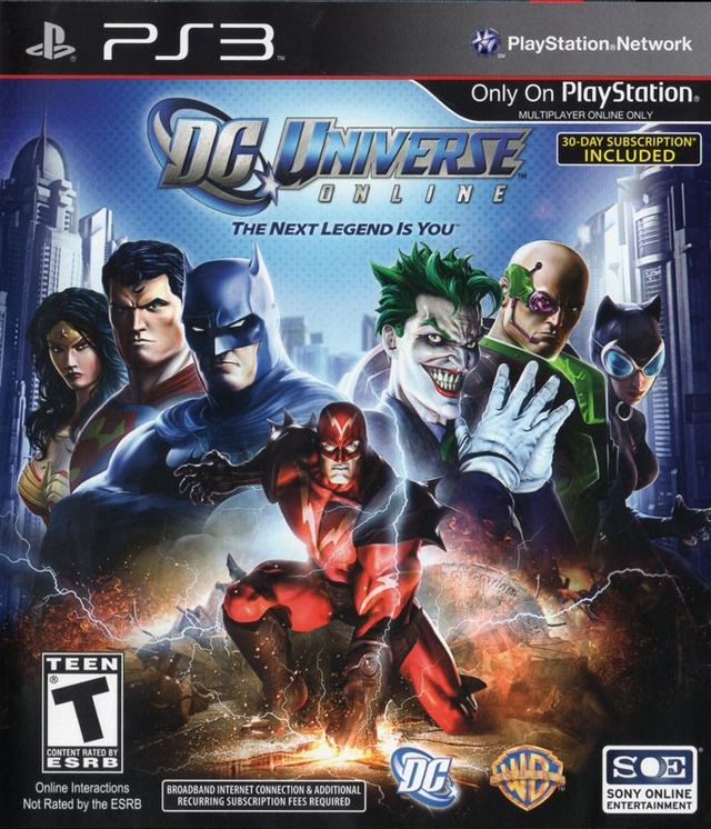 Game cover: DC Universe Online