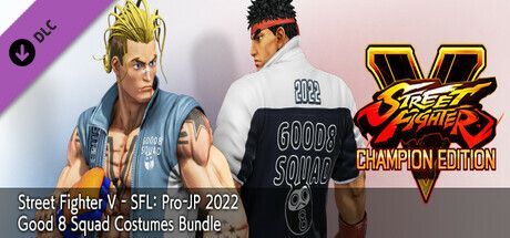 Game cover: Street Fighter V: SFL: Pro-JP 2022 Good 8 Squad Costumes Bundle