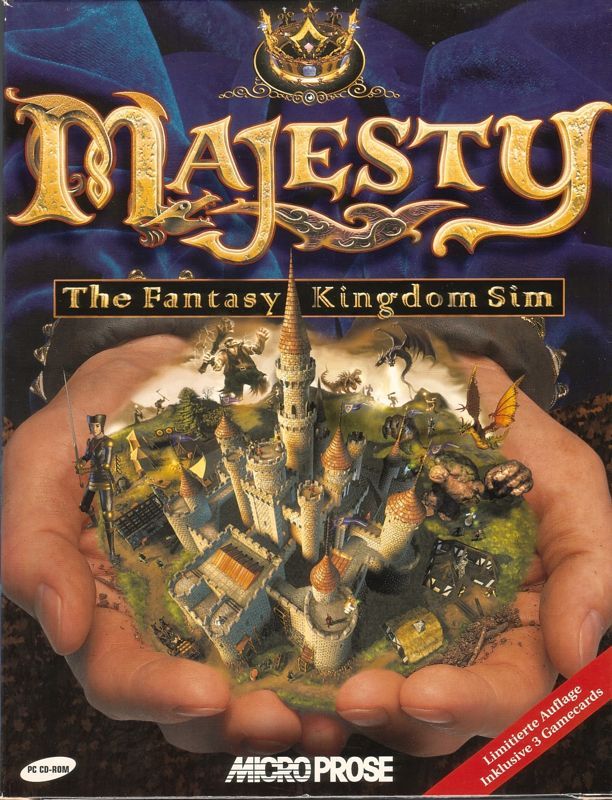 Game cover: Majesty: The Fantasy Kingdom Sim (Limited Edition)